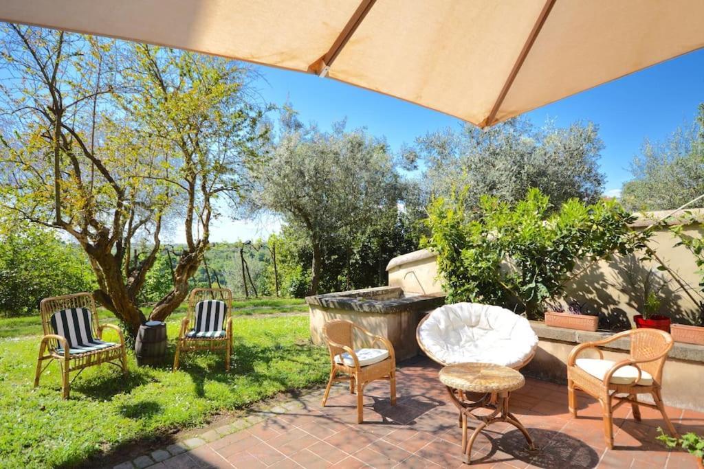 Apartment In Luxuryproperty Privatepool Garden Bbq Airc X8 Castelnuovo Di Porto Exterior photo