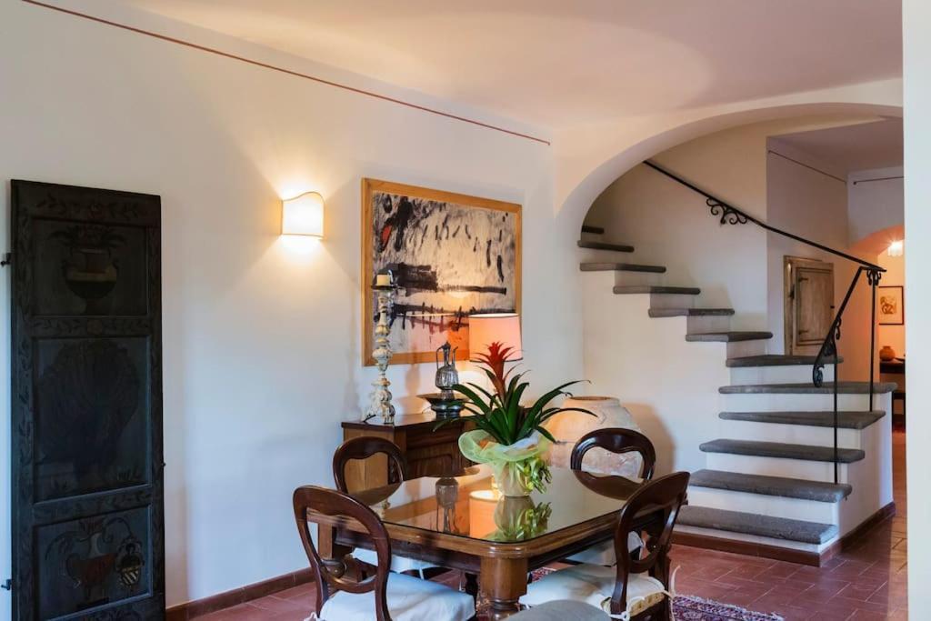 Apartment In Luxuryproperty Privatepool Garden Bbq Airc X8 Castelnuovo Di Porto Exterior photo